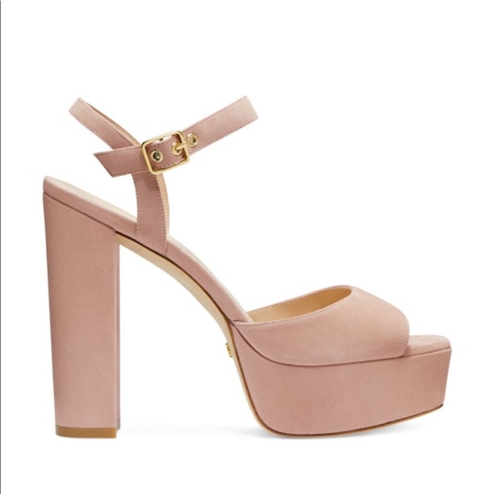 Stuart Weitzman Suede Real Deal - Adobe Beige Suede